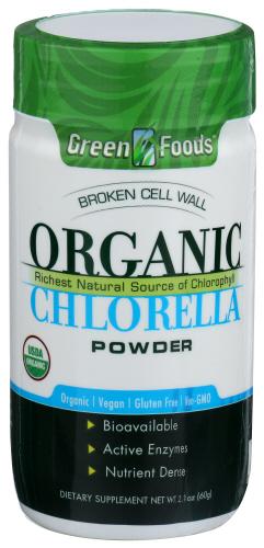 Green Foods Chlorella Powder Organic - 2.1 Oz (1 Units)