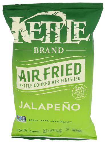 Kettle Foods Chip Potato Jalapeno Air Fr - 6.5 Oz (12 Units)