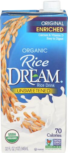 Dream Rice Dream Orig Unsweetened Organic - 32 Fo (12 Units)