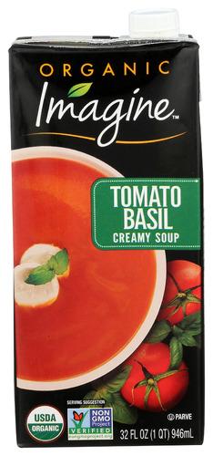 Imagine Soup Creamy Tmo Basil Organic - 32 Oz (6 Units)