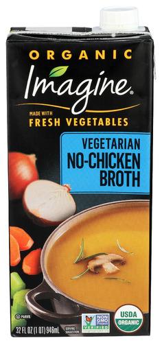 Imagine Broth No Chicken Organic - 32 Oz (6 Units)