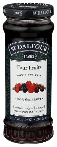 St Dalfour Conserve Four Fruit - 10 Oz (6 Units)