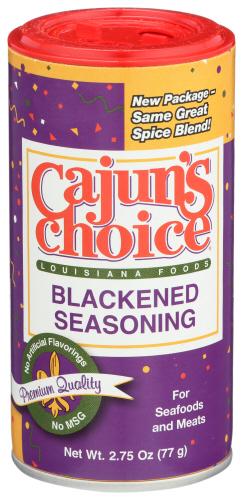 Cajuns Choice Ssnng Blackened Fish - 2.75 Oz (12 Units)
