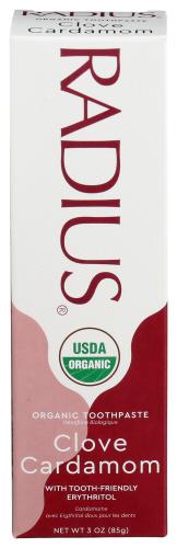 Radius Tooth Paste Clove Crdmm Organic - 3 Oz (1 Units)