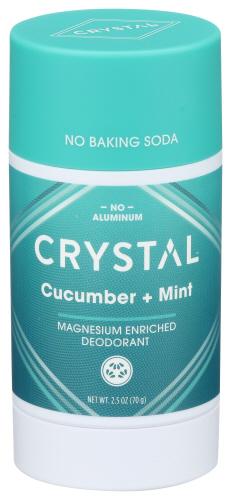 Crystal Body Deodorant Deodorant Cucumber Mint - 2.5 Oz (1 Units)