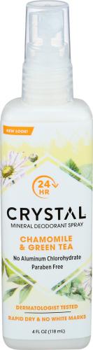 Crystal Body Deodorant Deod Spray Chmml&Grnt - 4 Oz (3 Units)