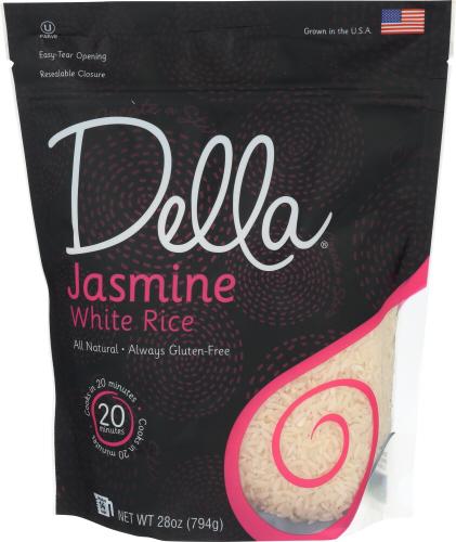 Della Gourmet Rice Jasmine White - 28 Oz (6 Units)