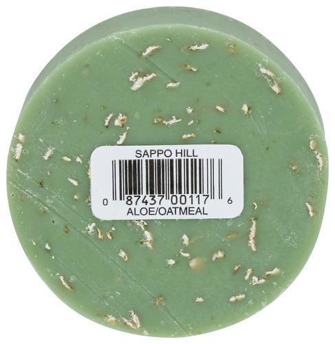 Sappo Soap Bar Soap Aloe Oatmeal - 3.5 Oz (12 Units)