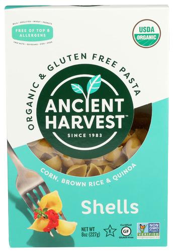 Ancient Harvest Pasta Wfgf Shells - 8 Oz (12 Units)