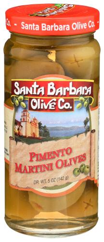 Santa Barbara Olive Stfd Martini Pimento Jar - 5 Oz (6 Units)