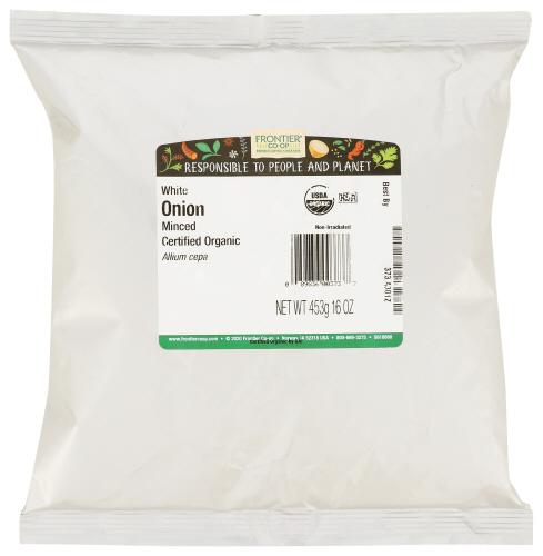 Frontier Herb Onion Minced White Organic - 16 Oz (1 Units)