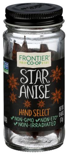 Frontier Herb Spice Anise Star Slct Whl - 0.46 Oz (12 Units)