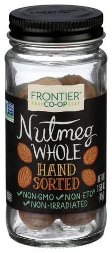 Frontier Herb Spice Nutmeg Whole - 1.59 Oz (12 Units)