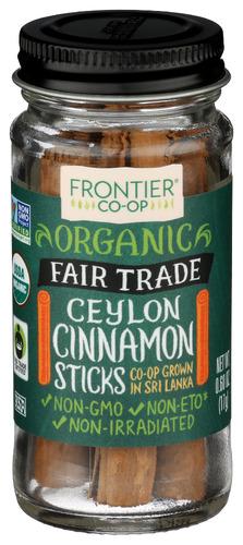 Frontier Herb Spice Cyln Cinnamon Stick - 0.6 Oz (12 Units)