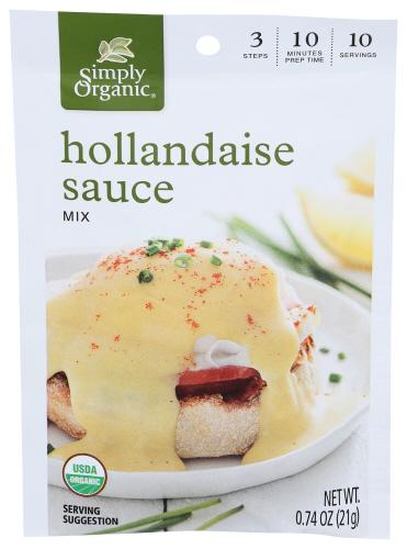 Simply Organic Sauce Mix Hollandaise - 0.74 Oz (12 Units)