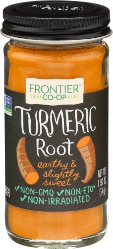 Frontier Herb Tumeric Root Grd Bttl - 1.92 Oz (12 Units)