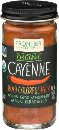 Frontier Herb Cayenne Ppr 30Hu - 1.7 Oz (12 Units)