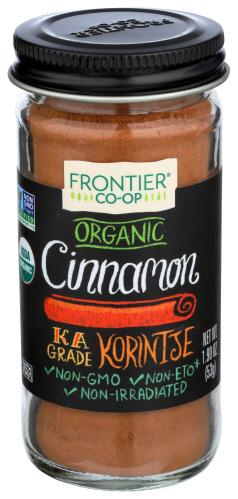 Frontier Herb Cinnamon Grnd Organic Bttl - 1.9 Oz (1 Units)
