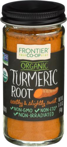 Frontier Herb Tumeric Root Grnd Organic Bttl - 1.76 Oz (1 Units)