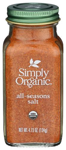 Simply Organic Ssnng All Salt Bttl - 4.73 Oz (6 Units)