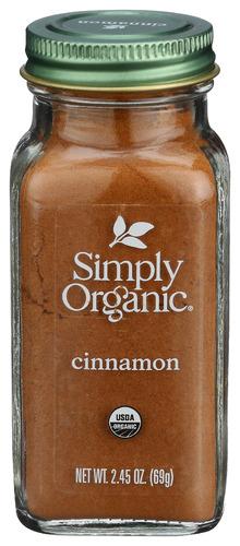 Simply Organic Btl Cinnamon - 2.45 Oz (6 Units)