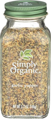 Simply Organic Btl Garlic Pepper - 3.73 Oz (6 Units)