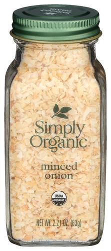 Simply Organic Btl Minced Onion - 2.21 Oz (6 Units)