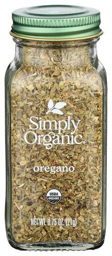 Simply Organic Ssnng Oregano Organic Bttl - 0.75 Oz (6 Units)