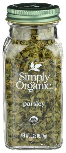 Simply Organic Ssnng Parsley Organic Bttl - 0.26 Oz (6 Units)
