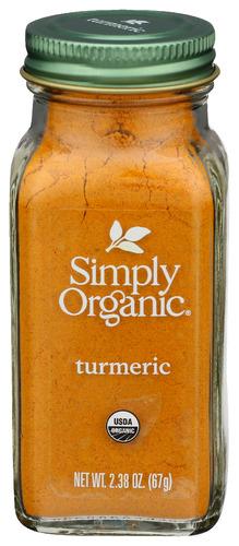 Simply Organic Tumeric Grn Organic Bttl - 2.38 Oz (6 Units)