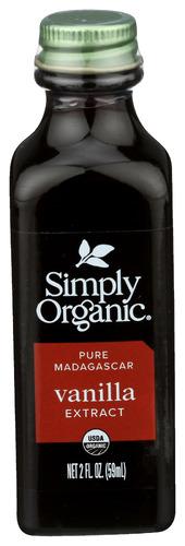 Simply Organic Extract Vanilla - 2 Oz (6 Units)