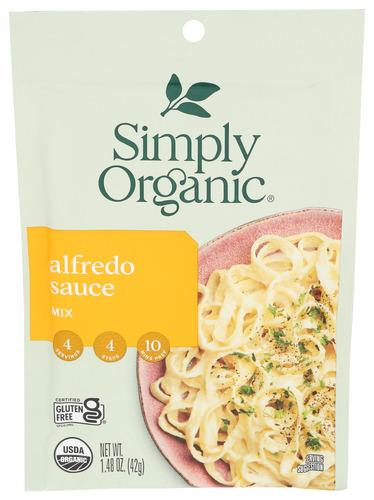 Simply Organic Mix Sce Alfredo - 1.48 Oz (12 Units)