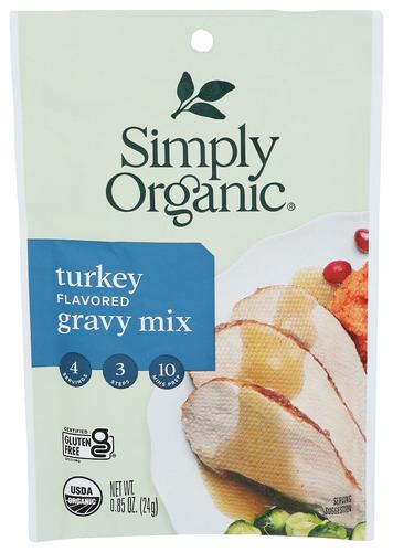 Simply Organic Mix Gravy Roasted Turkey - 0.85 Oz (12 Units)