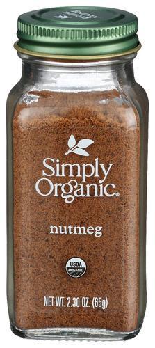 Simply Organic Nutmeg Grnd - 2.3 Oz (6 Units)