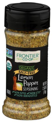 Frontier Herb Lemon Pppr Salt Free - 2.5 Oz (6 Units)