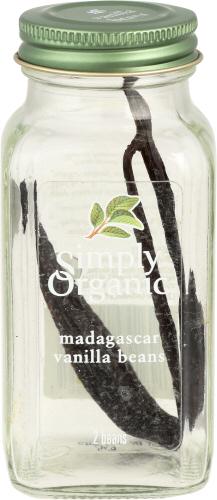 Simply Organic Vanilla Bean Whl Madagascar - 2 Pc (6 Units)
