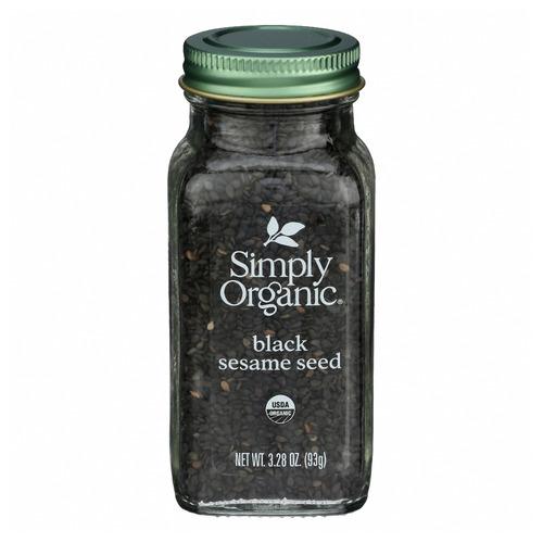 Simply Organic Seasoning Sds Blck Ssme - 3.28 Oz (6 Units)
