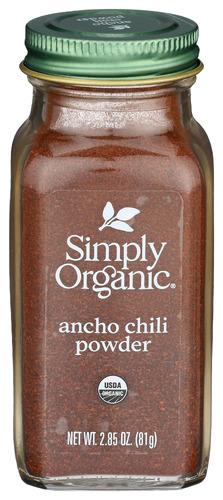 Simply Organic Powder Chili Anch Crt - 2.85 Oz (6 Units)