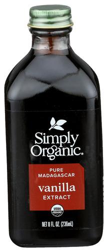 Simply Organic Extract Vanilla - 8 Oz (6 Units)