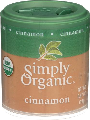 Simply Organic Mini Cinnamon Grnd 3%Oil - 0.67 Oz (6 Units)
