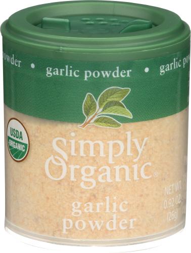 Simply Organic Mini Garlic Powder - 0.92 Oz (6 Units)