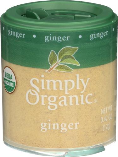Simply Organic Mini Ginger Grnd - 0.42 Oz (6 Units)