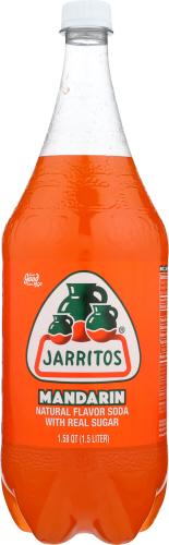 Jarritos Soda Mandarin - 1.5 Lt (8 Units)