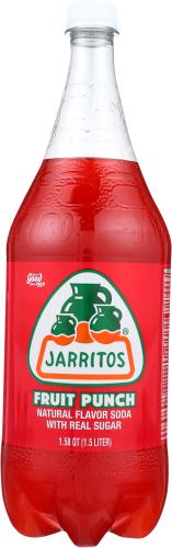 Jarritos Soda Fruit Punch - 1.5 Lt (8 Units)
