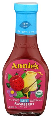 Annies Homegrown Drssng Raspbry Vngrt Organic - 8 Oz (6 Units)