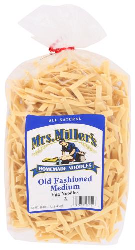 Mrs Millers Noodle Medium - 16 Oz (6 Units)