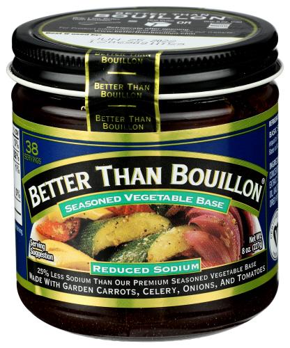 Better Than Bouillon Base Vgtbl Rdcd Sodium - 8 Oz (6 Units)