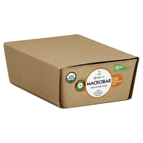 Gomacro Bar Peanut Butter Chocolate Chip Organic - 2.4 Oz (12 Units)