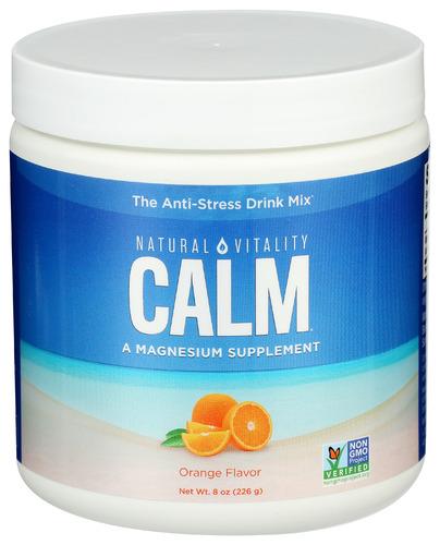 Natural Vitality Calm Powder Orange - 8 Oz (1 Units)