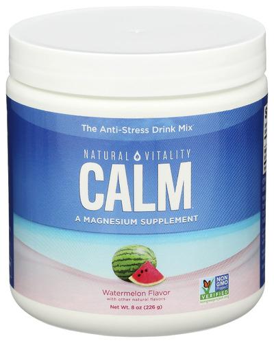 Natural Vitality Calm Powder Watermelon - 8 Oz (1 Units)